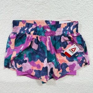 Reebok Colorful Patterned Athletic Shorts